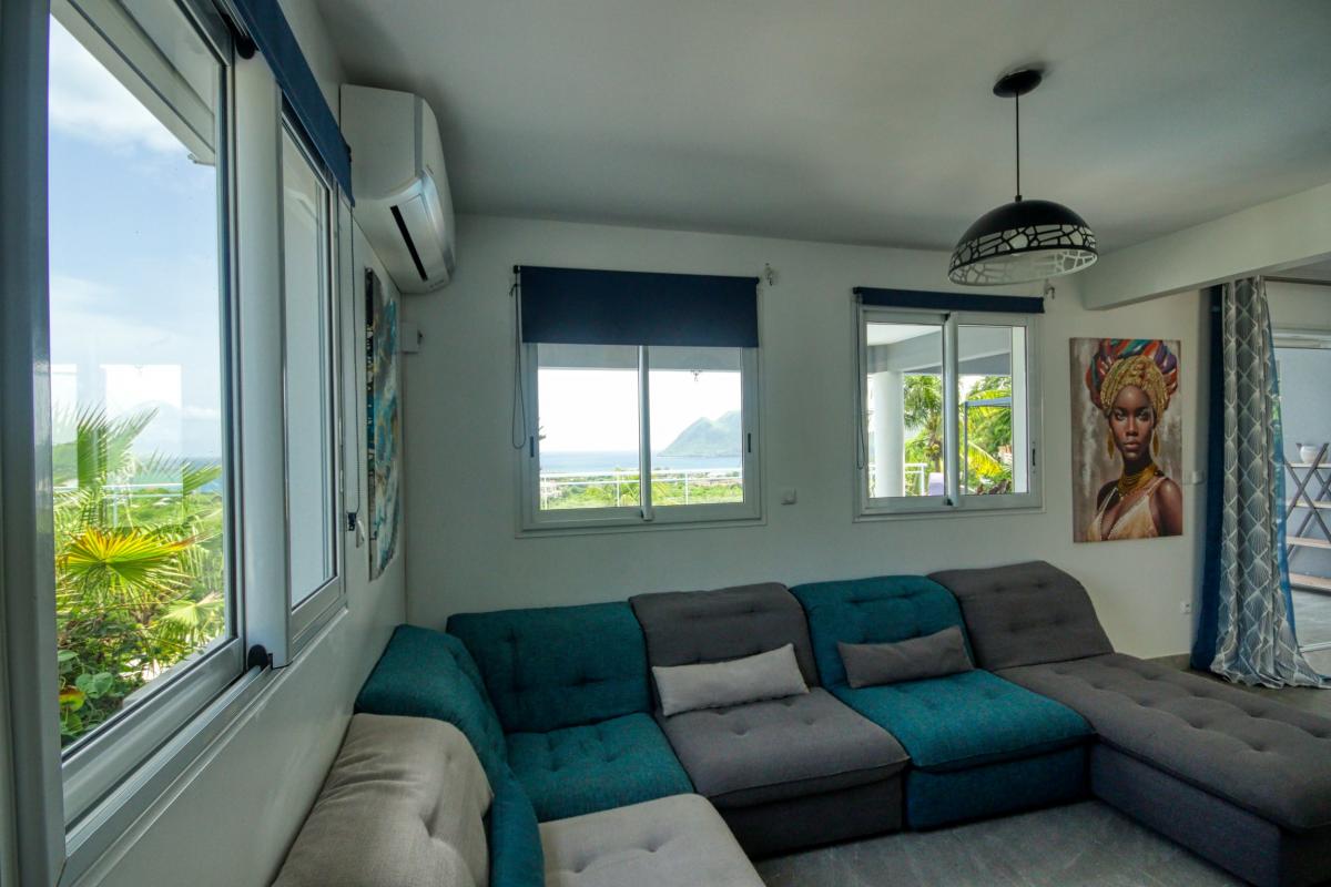 Location villa diamant Martinique-salon